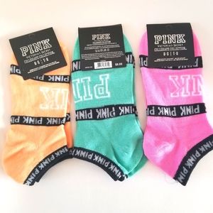 VICTORIA'S SECRET PINK ANKLE SOX